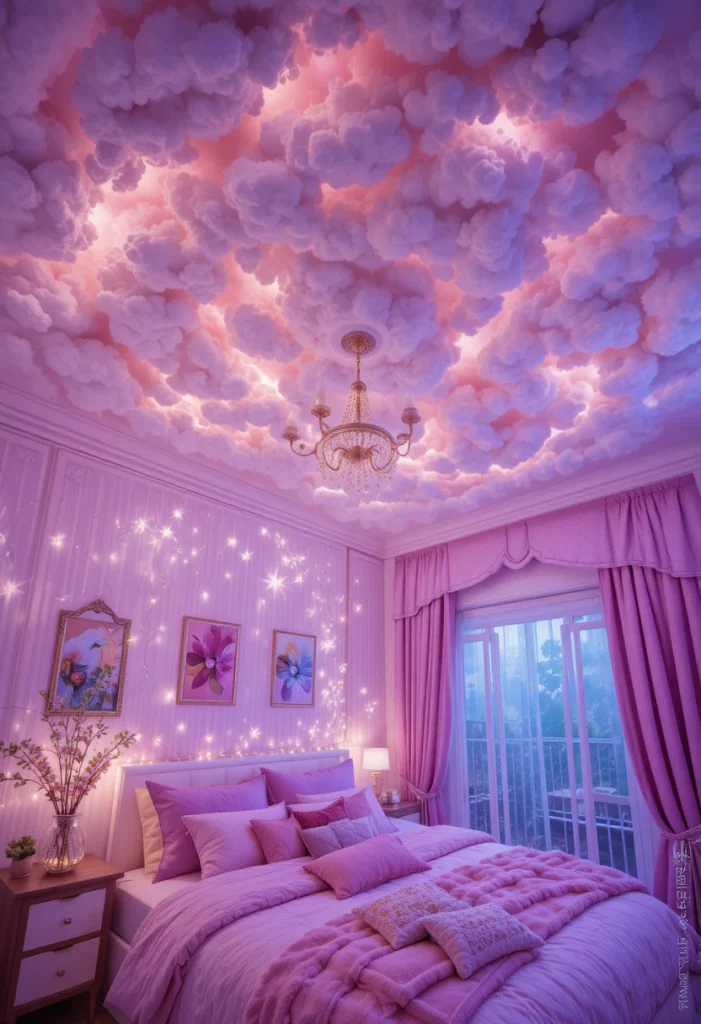 Cloud Ceiling with Fairy Lights