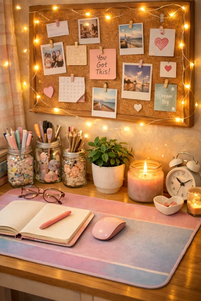 DIY Bookmarks & Study Desk Setup