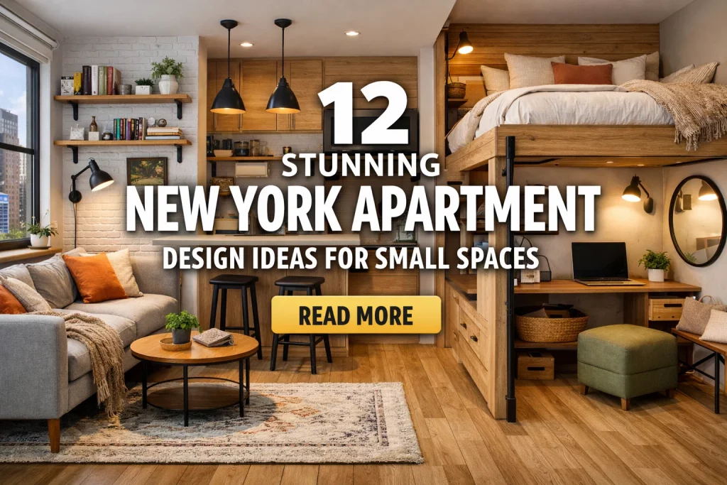 12 Stunning New York Apartment Design Ideas for Small Spaces