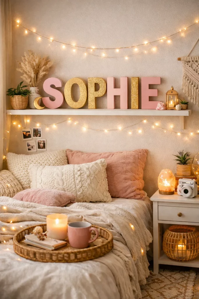 Personalized Name Sign with Wood and Paint