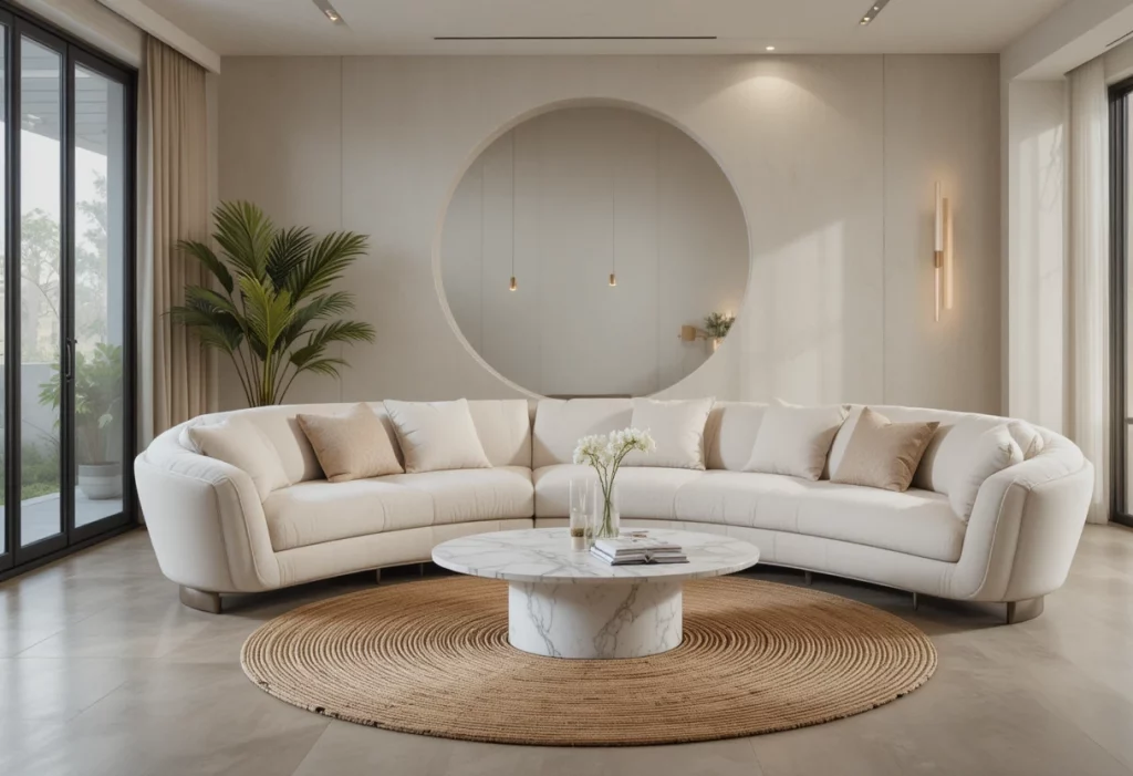 Statement Curved Furniture