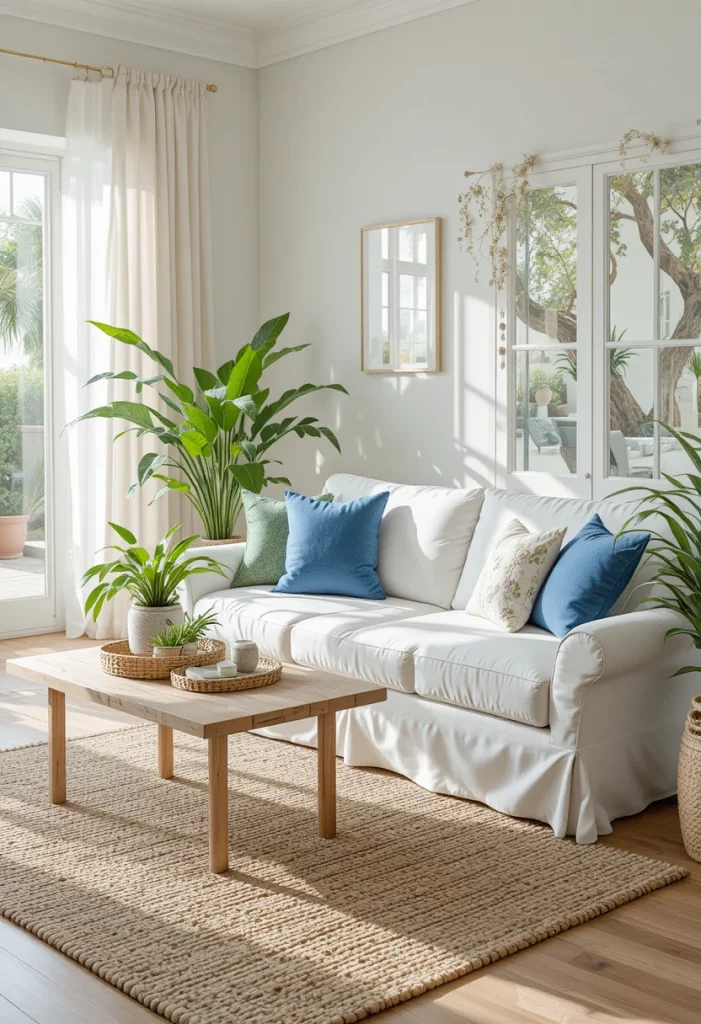 Switch Out Your Sofa Slipcover