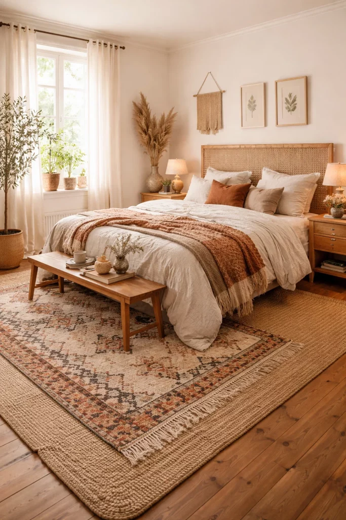 Jute or Wool Rug for Instant Warmth